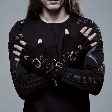 龐克刺客袖刃護符手套