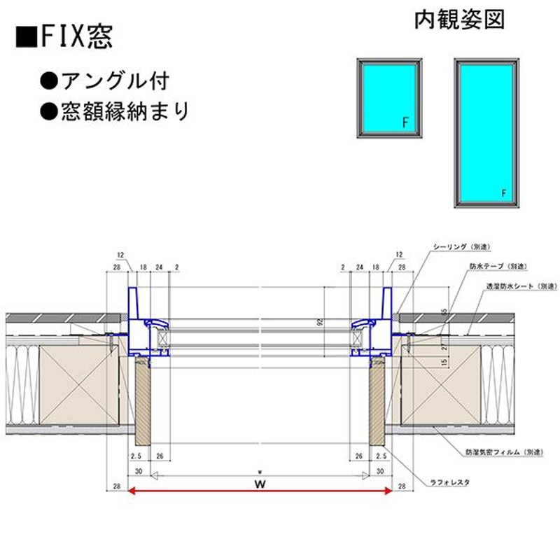 ALL樹脂サッシ YKK APW FIX窓 W870×H1170（08311）LOW-E複層 通販 LINE