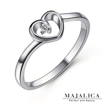 【Majalica】925純銀戒指．心動．尾戒