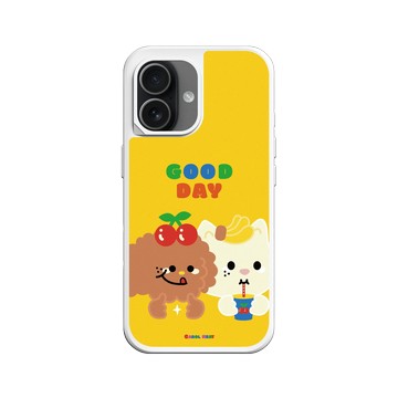 iPhone 17 SolidX 白 - Carol Meat 卡肉 - 來一杯狗汁！