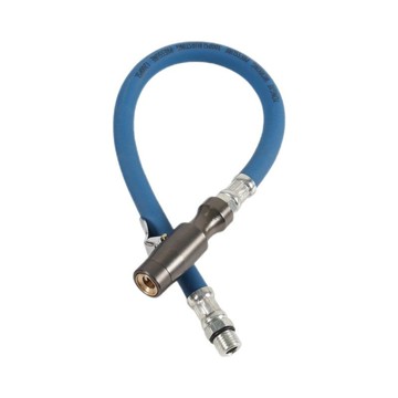 【台灣爆賣】自鎖 打氣嘴新款輪胎 充氣 氣管 夾頭胎壓 表接頭360度高壓旋轉萬向氣【店長內推】