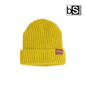 【紅利換購】BlackStrap Chunk Beanie 反摺毛帽 /Meadow/芥末黃/單一尺寸/保暖透氣/日常穿搭/多色可選擇