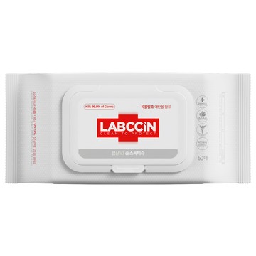 LABCCiN V3 乾洗手濕紙巾 掀蓋型  1個  60張