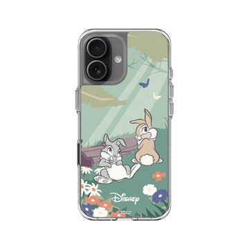 iPhone 17 Clear Case（相機按鈕） 透明 - 迪士尼-經典系列 Disney Classics - 小鹿斑比 - 桑普與邦妮