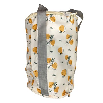 好物良品 保溫升級加厚小清新泡腳桶 展開: 30cm x 38cm 收納: 21cm x 48cm  不適用  水蜜桃暖橘