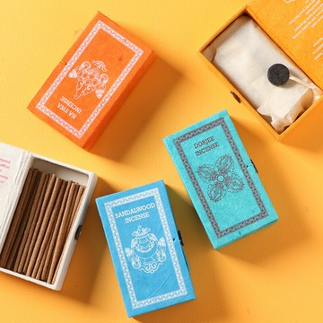 尼泊爾香薰STUPA天然喜馬拉雅棒香家居藏香安神線香手工植物檀香