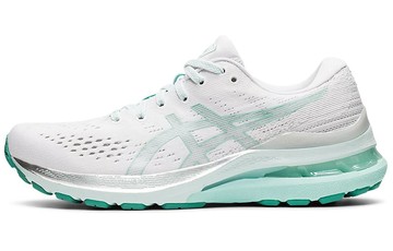 WMNS GEL KAYANO 28 WHITE OASIS GREEN