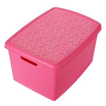 KEYWAY 聯府 魔法17整理箱 附蓋 KM-170  顏色隨機  284 x 383 x 217mm  1組