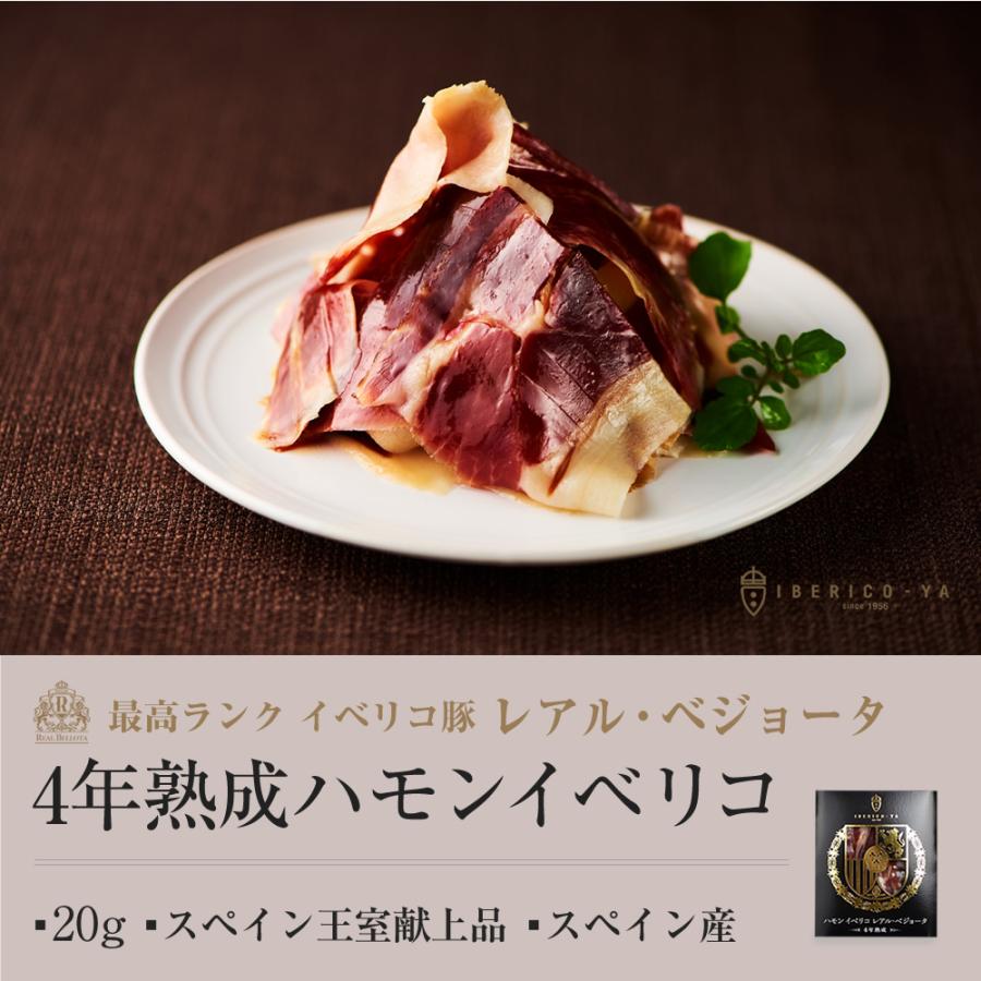 プチギフト イベリコ豚 生ハム ベジョータ 20g×2種 ラッピング 包装済 手土産 お歳暮 食品 プレゼント 冷蔵