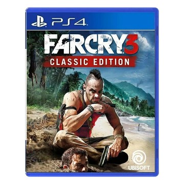 索尼PS4遊戲片 孤島驚魂3 極地戰嚎3 Far Cry 3   繁體中文 全新/二手