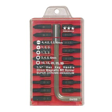 百利世 Panrico 起子組 21pcs(25mm)扳手專業 E008 BOX 21P E008-BOX-21P