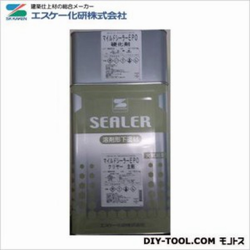 エスケー化研 マイルドシーラーepo 二液型弱溶剤形エポキシシーラー クリヤー 14kgセット 塗料 通販 Lineポイント最大1 0 Get Lineショッピング