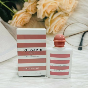 TRUSSARDI 楚沙迪 粉紅海岸女性淡香水 7ml｜全店$299 全家取貨免運｜領券9折｜APP下單最高再賺22%點數⚡品牌香氛