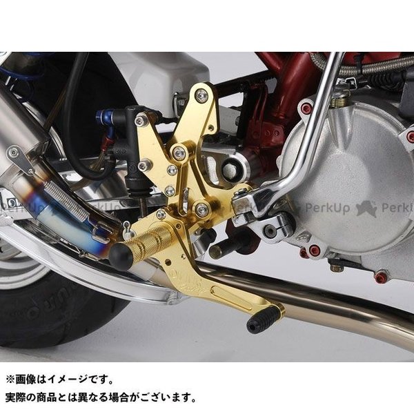 【正規品】オーバーレーシング モンキー バックステップ 4ポジション ディスク カラー：ゴールド OVER RACING 通販  LINEポイント最大0.5%GET | LINEショッピング