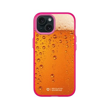 iPhone 15 JellyTint 粉漾桃 - RHINOSHIELD Mini Bar - Golden Ale