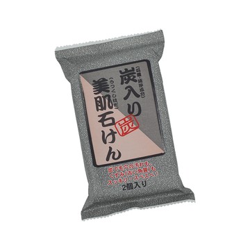 一品川流 日本製 Clover炭美肌皂-100g-2入x6組