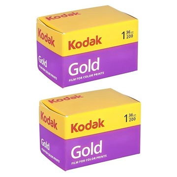 KODAK 柯達 Gold 200 36張底片  2個