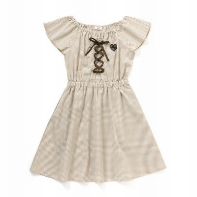 Sale セール Algy アルジー 半袖 ワンピース 21 夏物 レースアップワンピ メール便可 通販 Lineポイント最大0 5 Get Lineショッピング