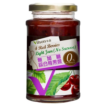 米森 無加糖綜合莓果醬 290g  1罐