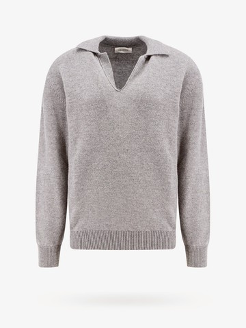 Merino wool and cashmere sweater - LANEUS - gender_Man