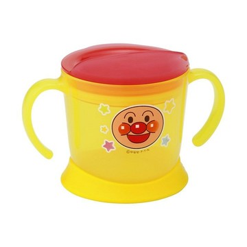 日本進口 麵包超人 anpanman 幼兒雙耳練習水杯 喝水杯 兒童水杯 學習杯 容量約140ml