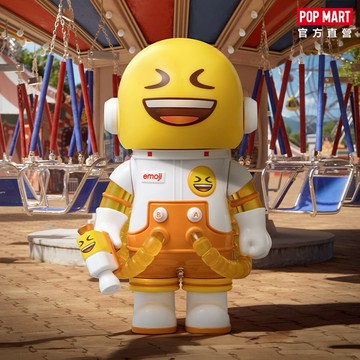【POP MART 泡泡瑪特】MEGA SPACE MOLLY 100% × emoji™ 系列盲盒公仔(9入)
