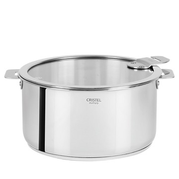 Cristel Casteline Tech 7.5-Quart Saucepan with Lid - Bloomingdale's Exclusive