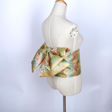 日本和服腰封浴衣腰帶織錦緞蝴蝶結腰帶定型結腰封寫真用和風腰封