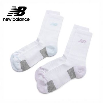 【New Balance】棉質長襪_中性_白色_LAS51352AS2