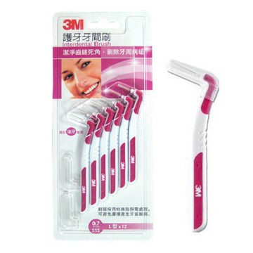 [家速配]3M  護牙L型牙間刷 SSS
