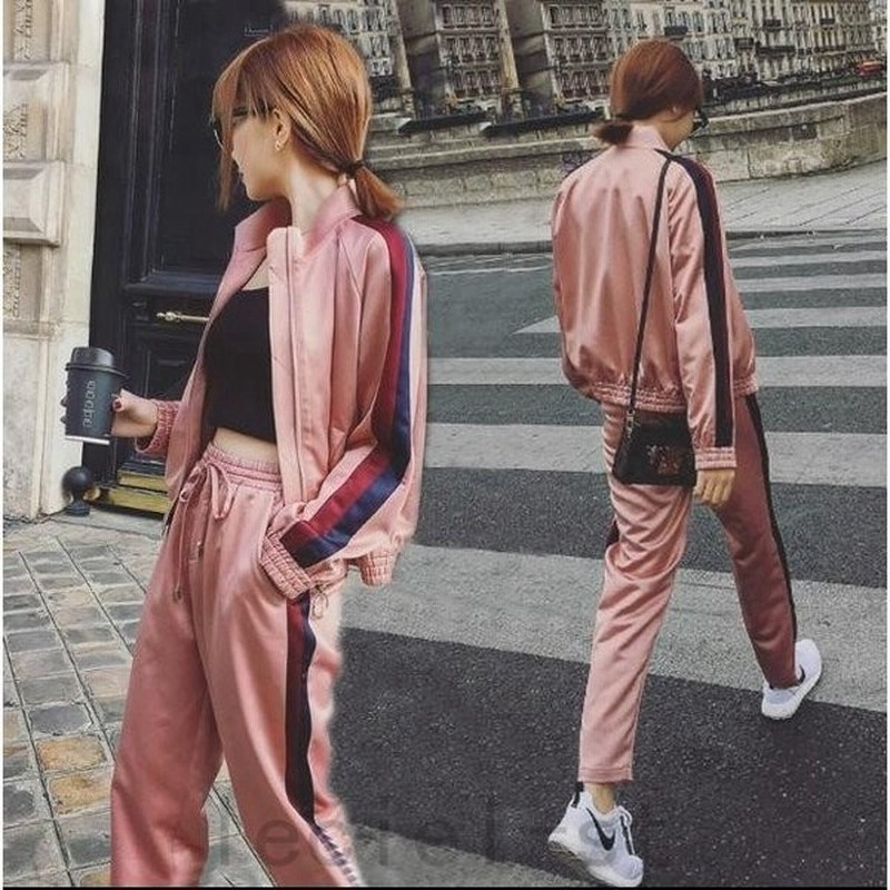 21新作スウェット上下セット レディース ジャージ セットアップ スポーツウェア 可愛い 運動着 部屋着 通販 Lineポイント最大0 5 Get Lineショッピング