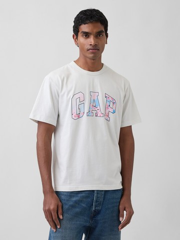 寬鬆版櫻花Gap Logo T恤