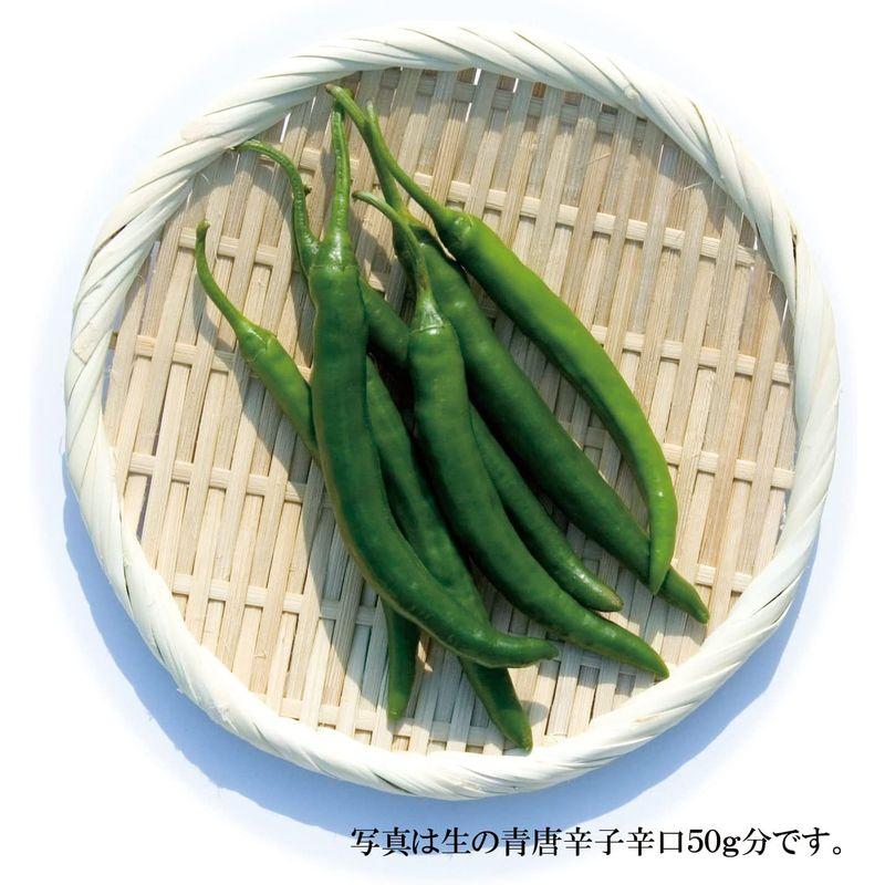 国産 生 青唐辛子 辛口 50g×5袋 冷凍品 千葉県産