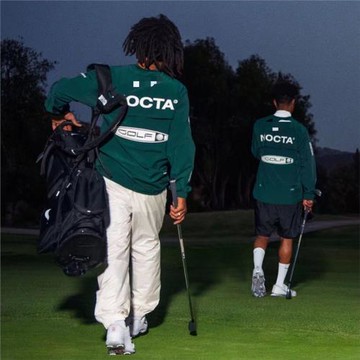 NOCTA GOLF高爾夫透氣速干運動圓領套頭衛衣情侶款寬松長袖T恤潮