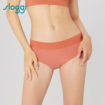 sloggi-EVER INFUSED綜合維他命滋養系列中腰小褲 珊瑚蜜橙｜87R2428 WU
