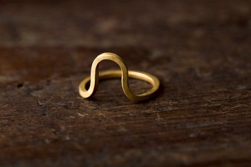 Beats 悸 手工黃銅戒指 Brass Ring U