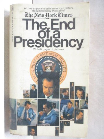 【書寶二手書T2／原文小說_M3D】The End of a Presidency