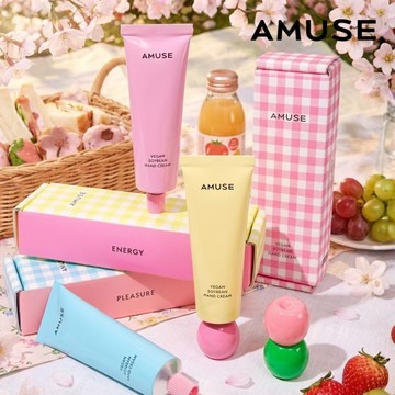 【AMUSE】高保濕柔嫩香氛護手霜 純素保養