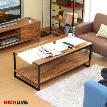 RICHOME 桌子 茶几 桌子茶几 桌子客廳 大茶几 大茶几桌 客廳茶几 客廳桌 咖啡桌 TA342
