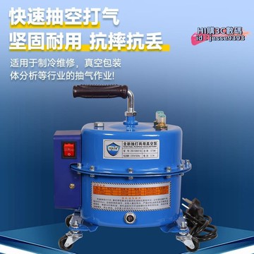 快速出貨 【臺灣現貨】輝煌之星汽車空調抽真空泵抽打兩用泵家服婊抽空打壓泵維修冰箱機