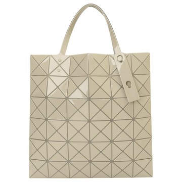 ISSEY MIYAKE  BAOBAO- 幾何大方格6x6手提包(亮淺米)