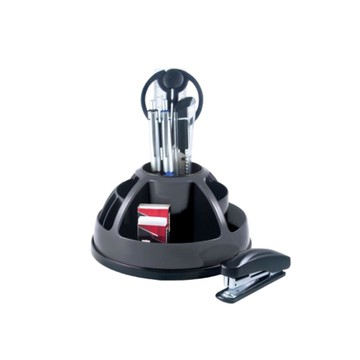 【O-Life】360度旋轉置物整理收納盒-不含文具