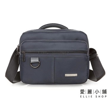 牛津布側背包斜背包男士包包休閒帆布包公事包電腦包潮流包包【聚物優品】
