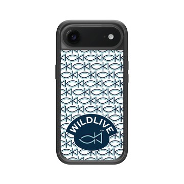 iPhone Air Mod NX -邊框背蓋組合 (相機按鈕) 黑 - KID - 海洋無限符文