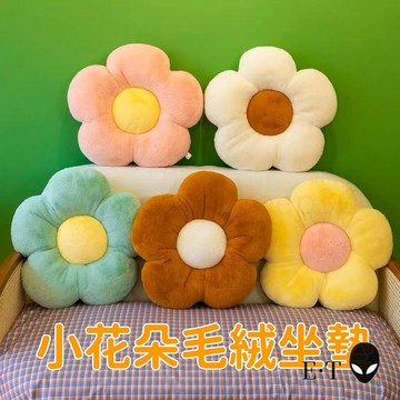 【現貨下殺】ins風花朵坐墊辦公室久坐靠背腰靠枕 靠墊 彩色抱枕  雞蛋花毛絨抱枕 座椅墊 柔軟舒適 太陽花午睡枕