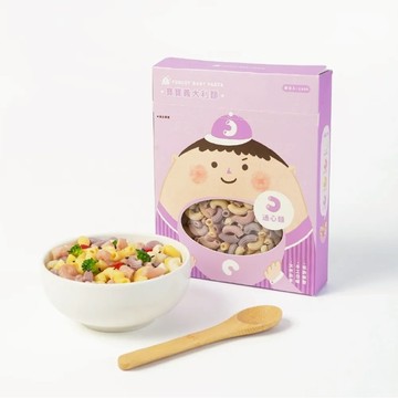 森林麵食 寶寶義大利麵-通心麵180g｜適合8個月以上｜寶寶義大利麵｜造型麵｜副食品｜寶寶麵條