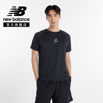 【New Balance】大谷翔平x短袖上衣_男性_黑色_MT6110VQBK