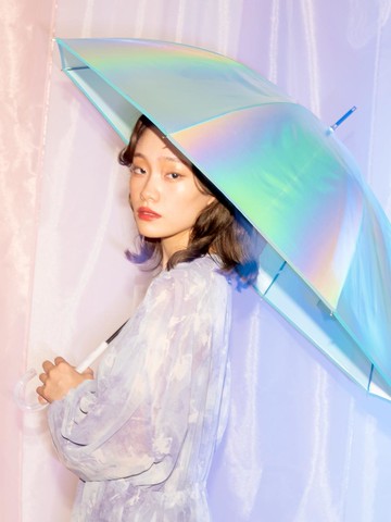 Wpc. Glow Pearl Long Umbrella (UPEL-001)