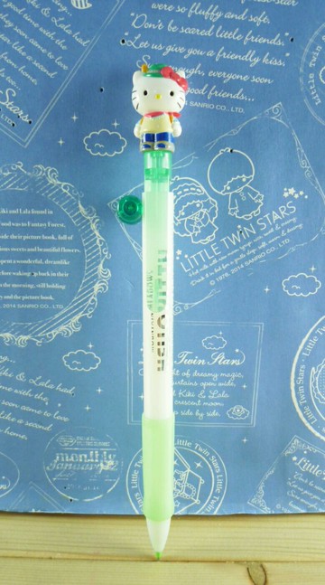 【震撼精品百貨】Hello Kitty 凱蒂貓 限定版自動筆-阿爾(綠) 震撼日式精品百貨