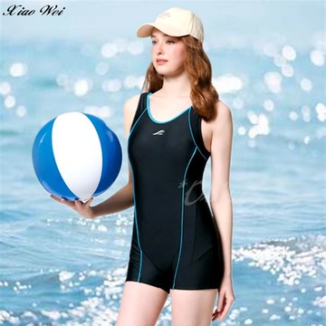 MIT聖手品牌流行大女四角連身褲泳裝NO. A9524818(M-2L)